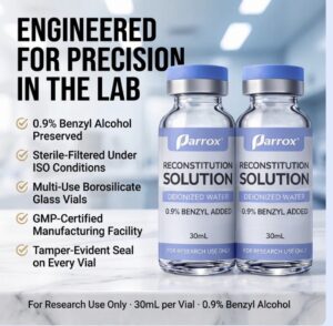 Parrox Bacteriostatic Water | 30mL Research